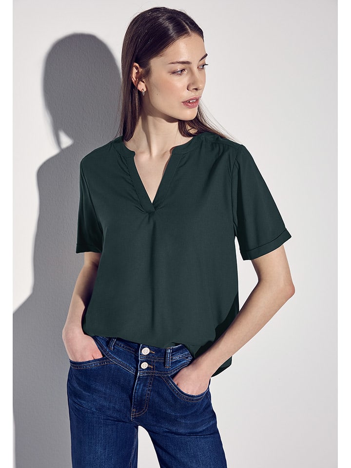 Street One Bluse in Schwarz günstig kaufen