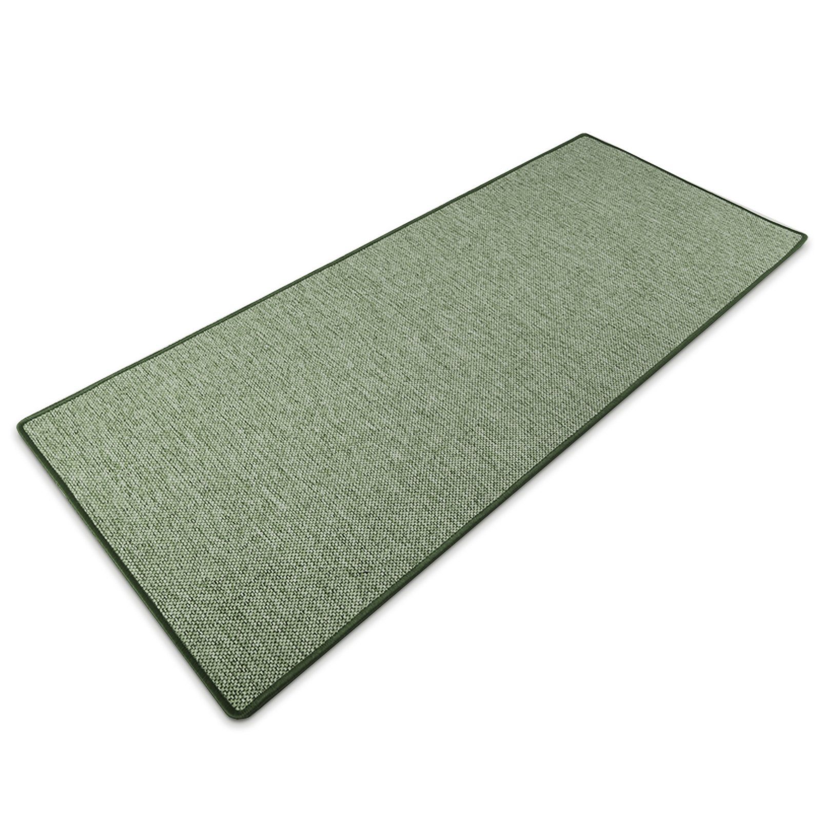 Teppich Haifa Läufer in vielen Farben & Größen, Wohnteppich, Teppichläufer, Karat, Höhe: 3.5 mm, in Sisaloptik