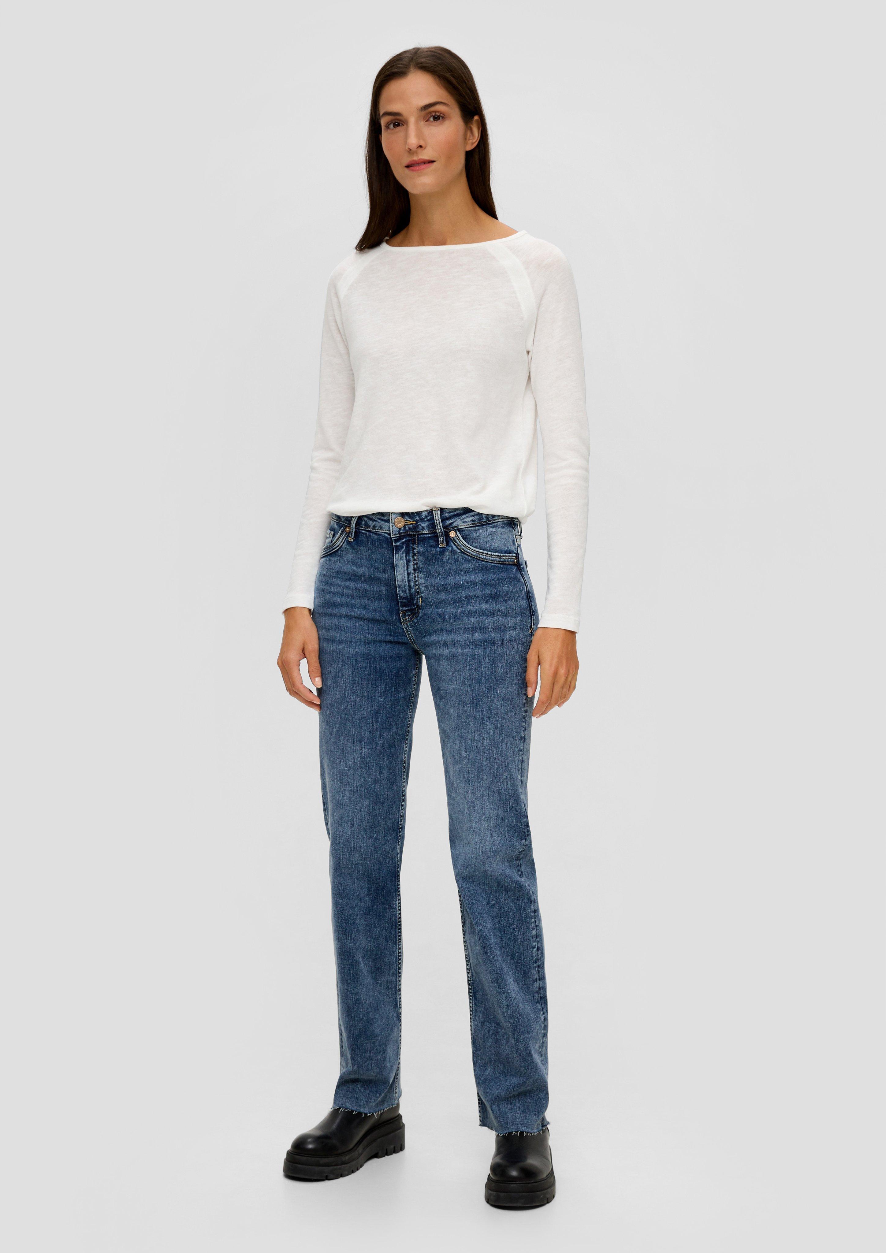Regular: Jeans mit Mid rise-Bund  2139647-57Z7