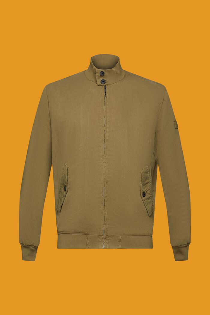 Bomberjacke mit Stehkragen
