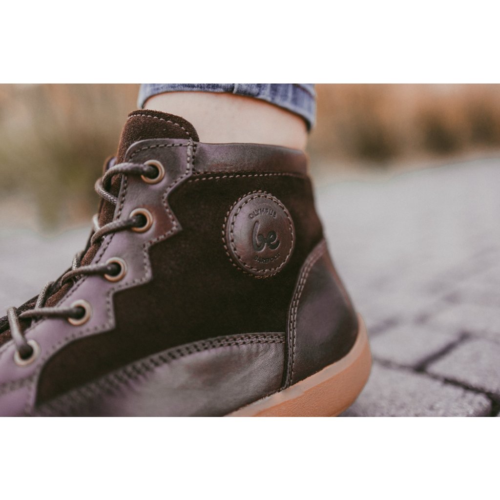 Be Lenka Olympus Dark Brown Barfußschue