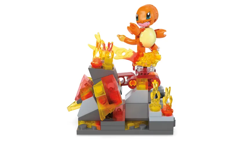MEGA Pokémon Glumandas feurige Drehung