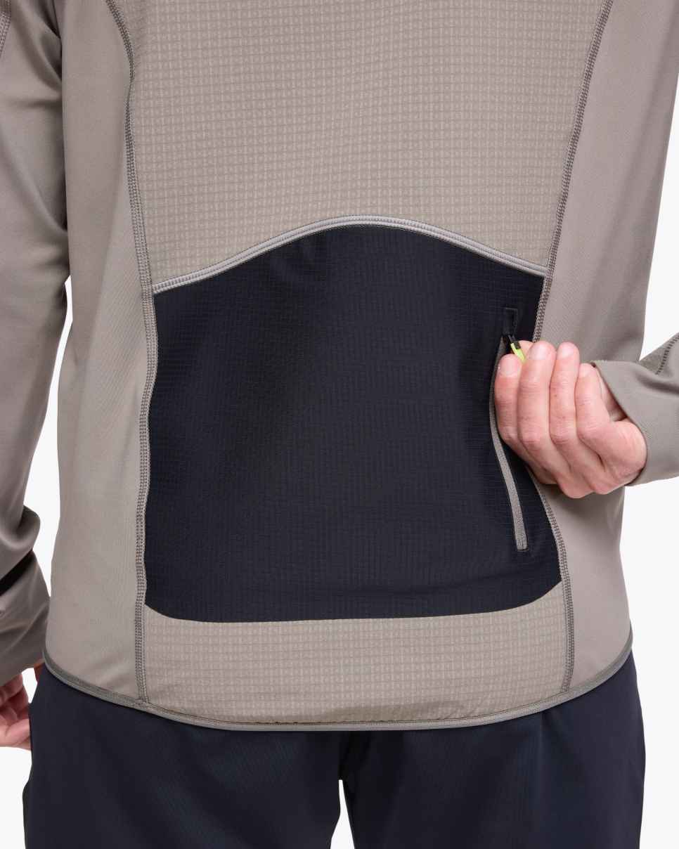 SkyGlow Half-Zip Slate