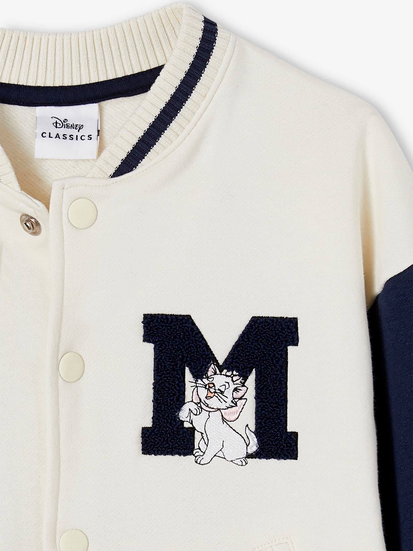 Blouson Teddy fille DS® Marie les Aristochats marine