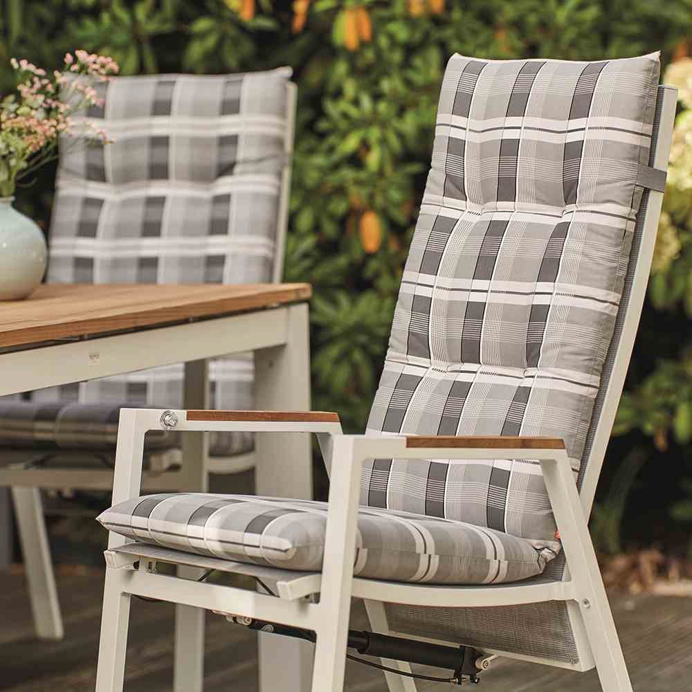 Siena Garden Gartenmöbel-Schutzhülle Siena Garden Regor Sesselauflage Baumwolle 120x48 cm (1)