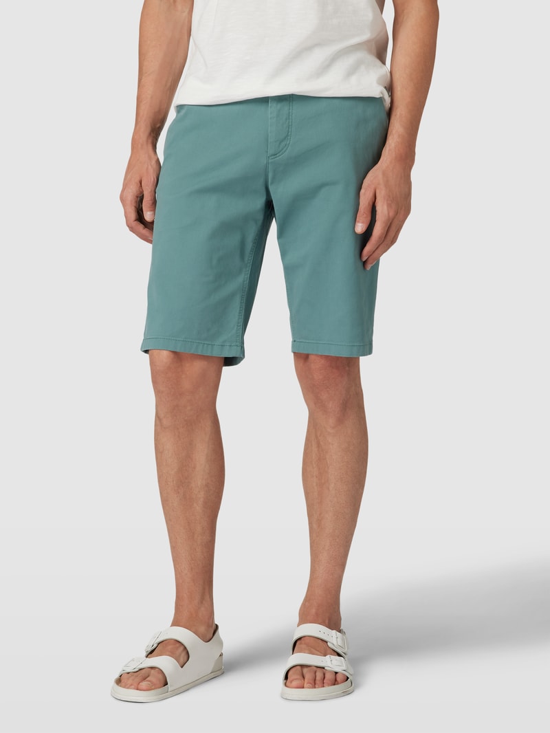 Chinoshorts mit französischen Eingrifftaschen in mint