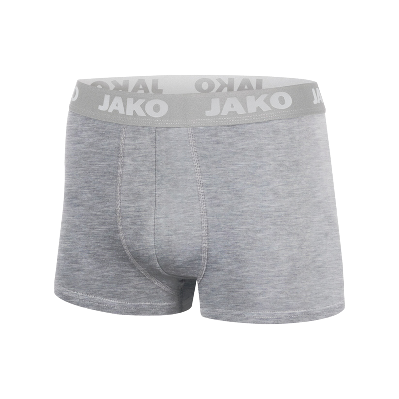 Jako Boxershorts Basic 2er Pack Grau F40