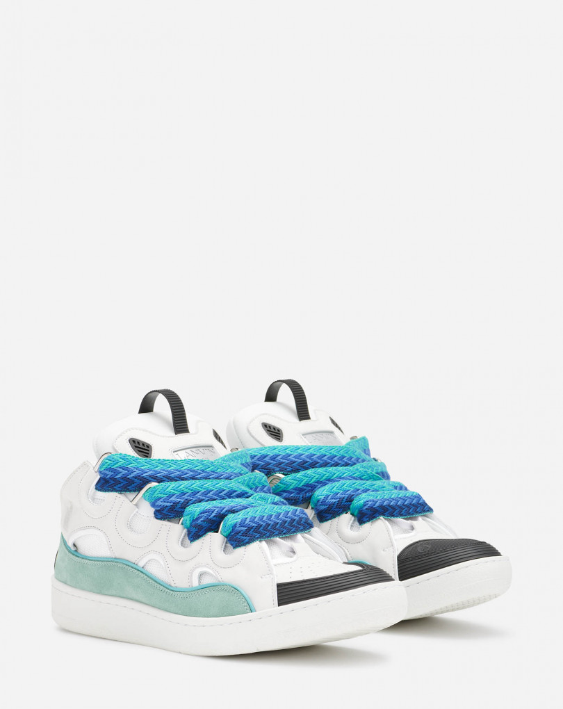 SNEAKERS CURB EN CUIR