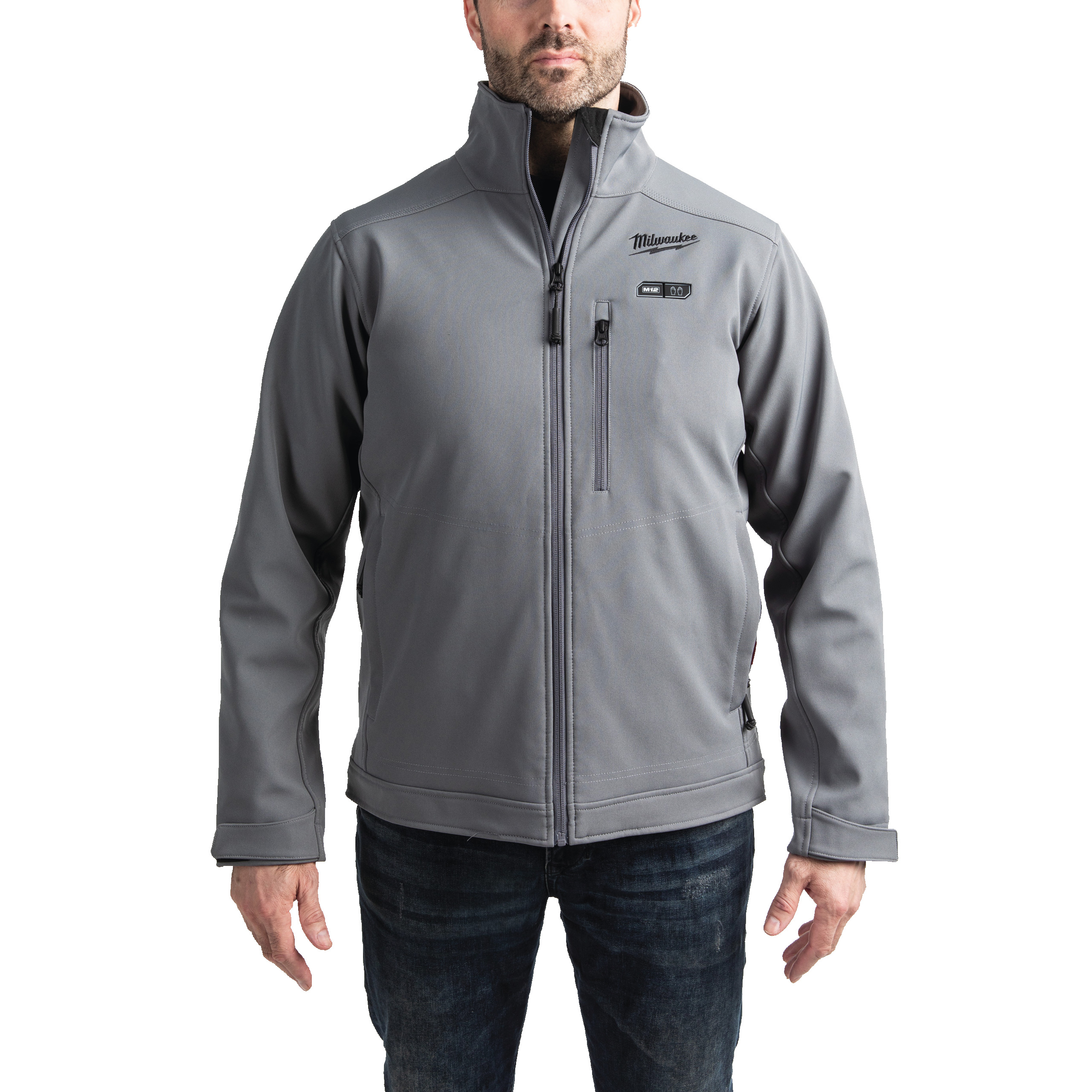 Milwaukee Accessories 4933478976 M12 HJ GREY5 Heizjacke – Grau – Größe XXL (ohne Akku und Ladegerät)