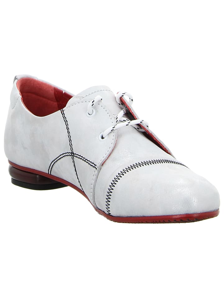 SIMEN Schnürschuhe in silber günstig kaufen