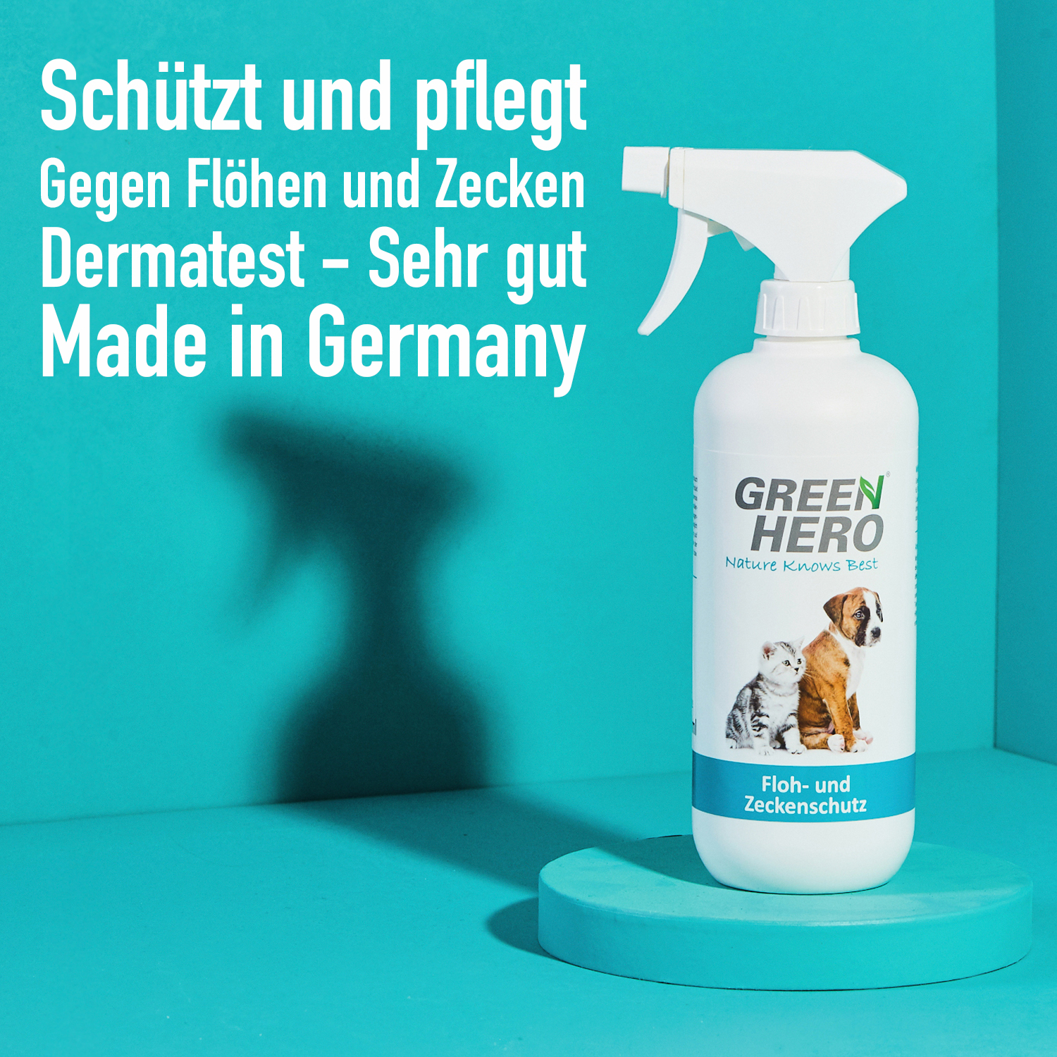 Greenhero Fellpflege Greenhero Floh- und Zeckenschutz