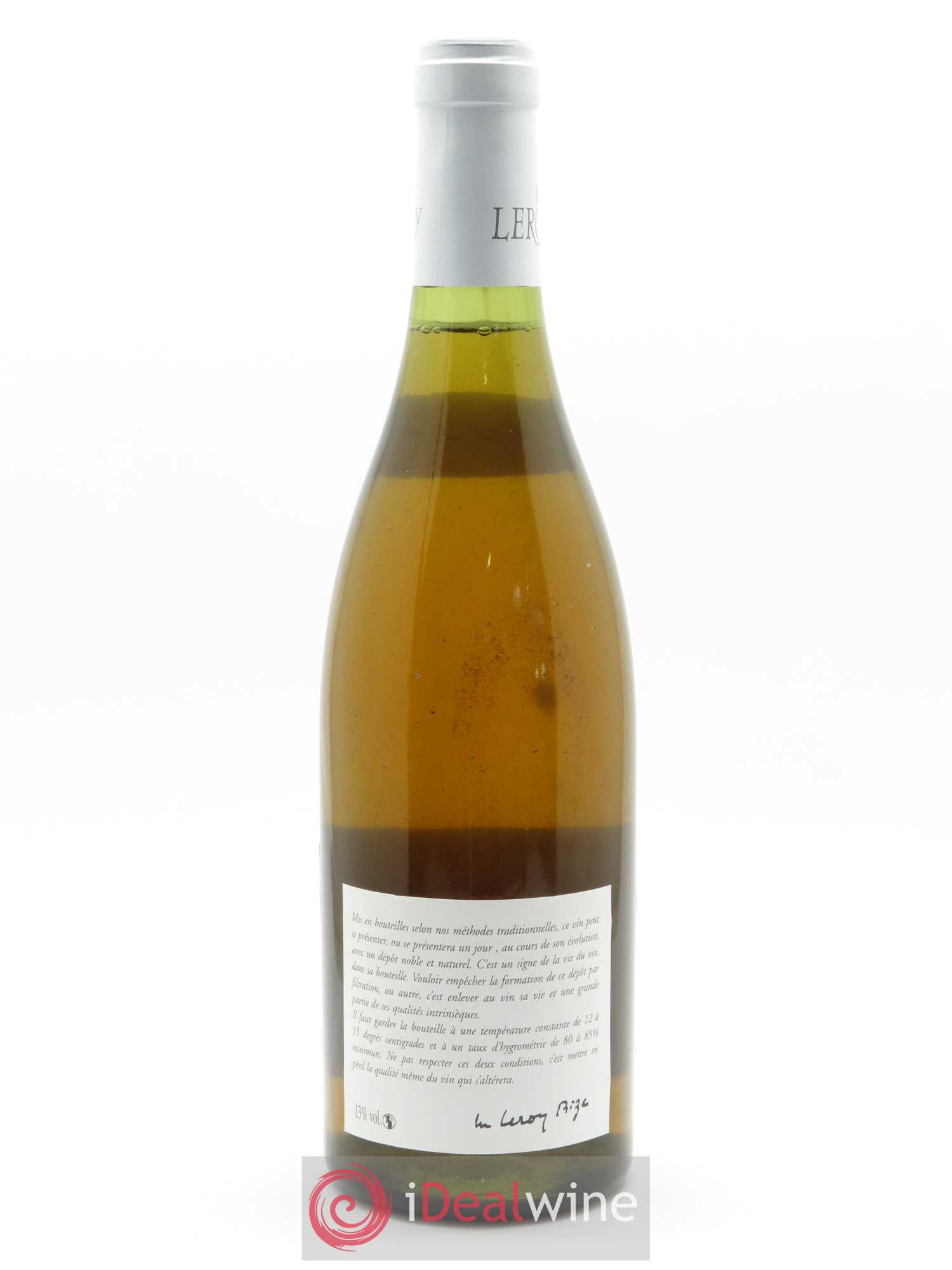 Puligny-Montrachet 1er Cru Champ-Gain Leroy SA  1978 - Lot de 1 Bouteille