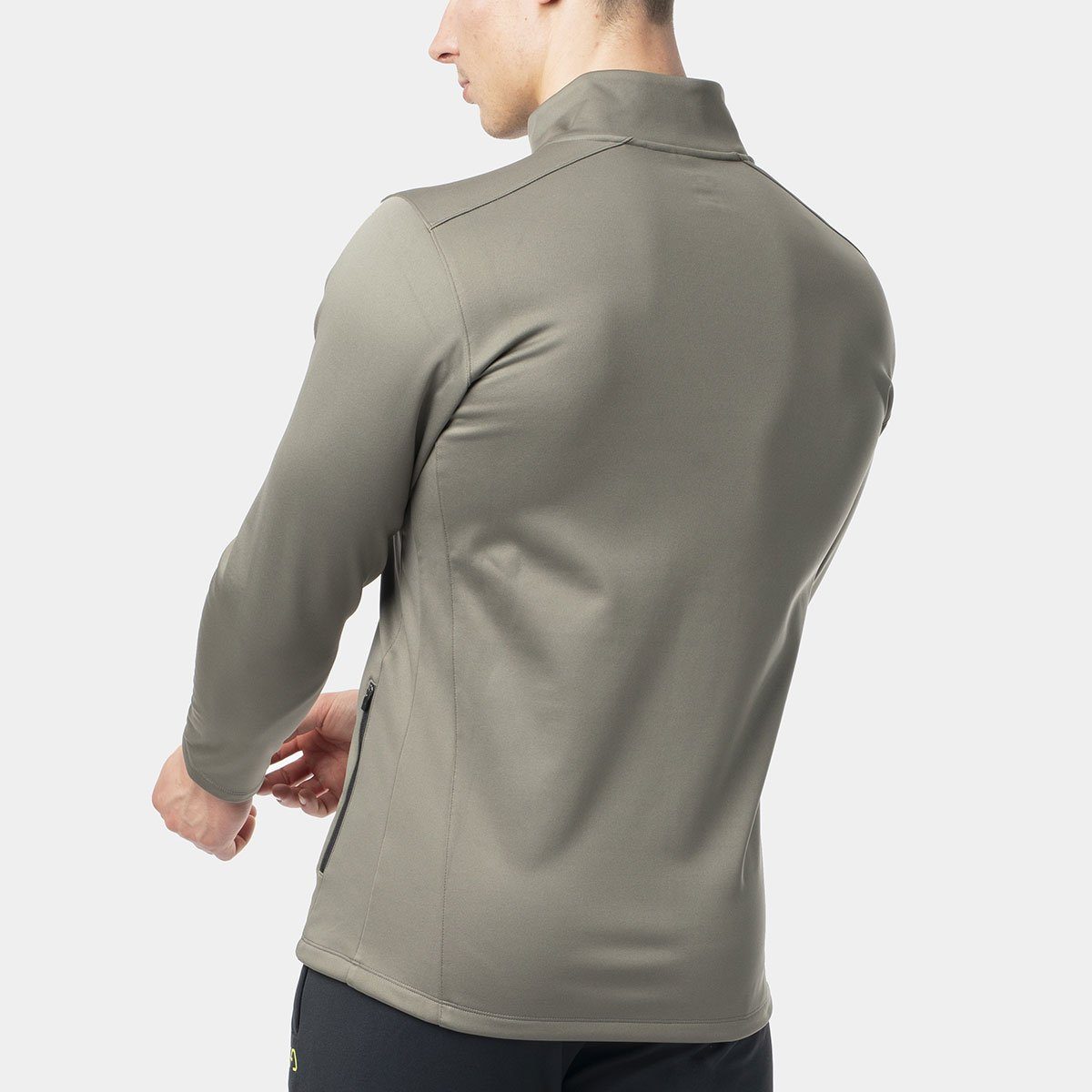 GYM AESTHETICS Funktionsjacke Sportjacke OutRun für Männer Wärmend, Fleece, Atmungsaktiv