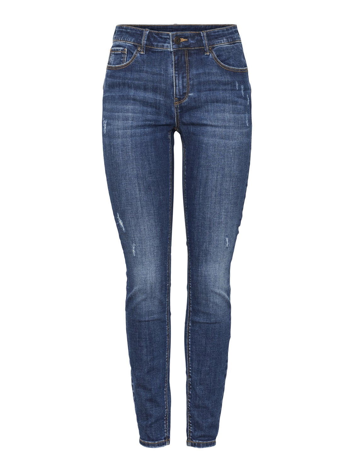 VMSEVEN Mid Rise Skinny Fit Jeans