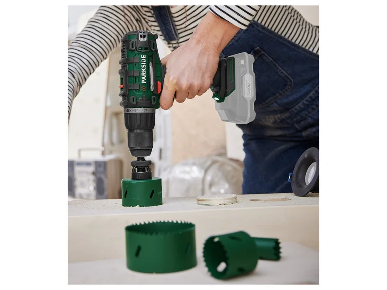Conjunto de cúpulas bimetálicas PARKSIDE® para licor ou metal