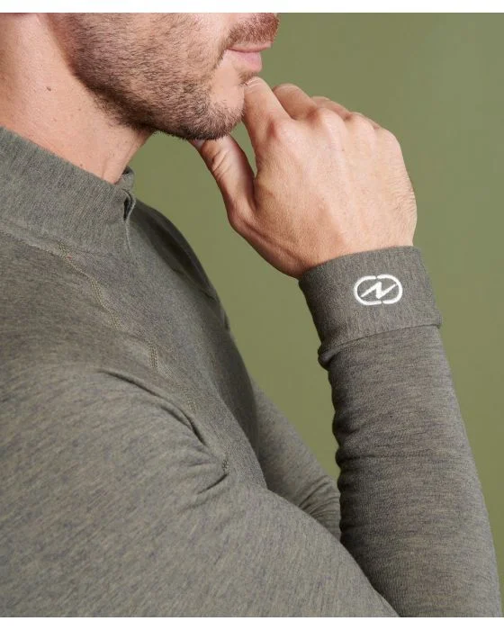 T-shirt col zippé Comfort Thermolactyl 5 homme
