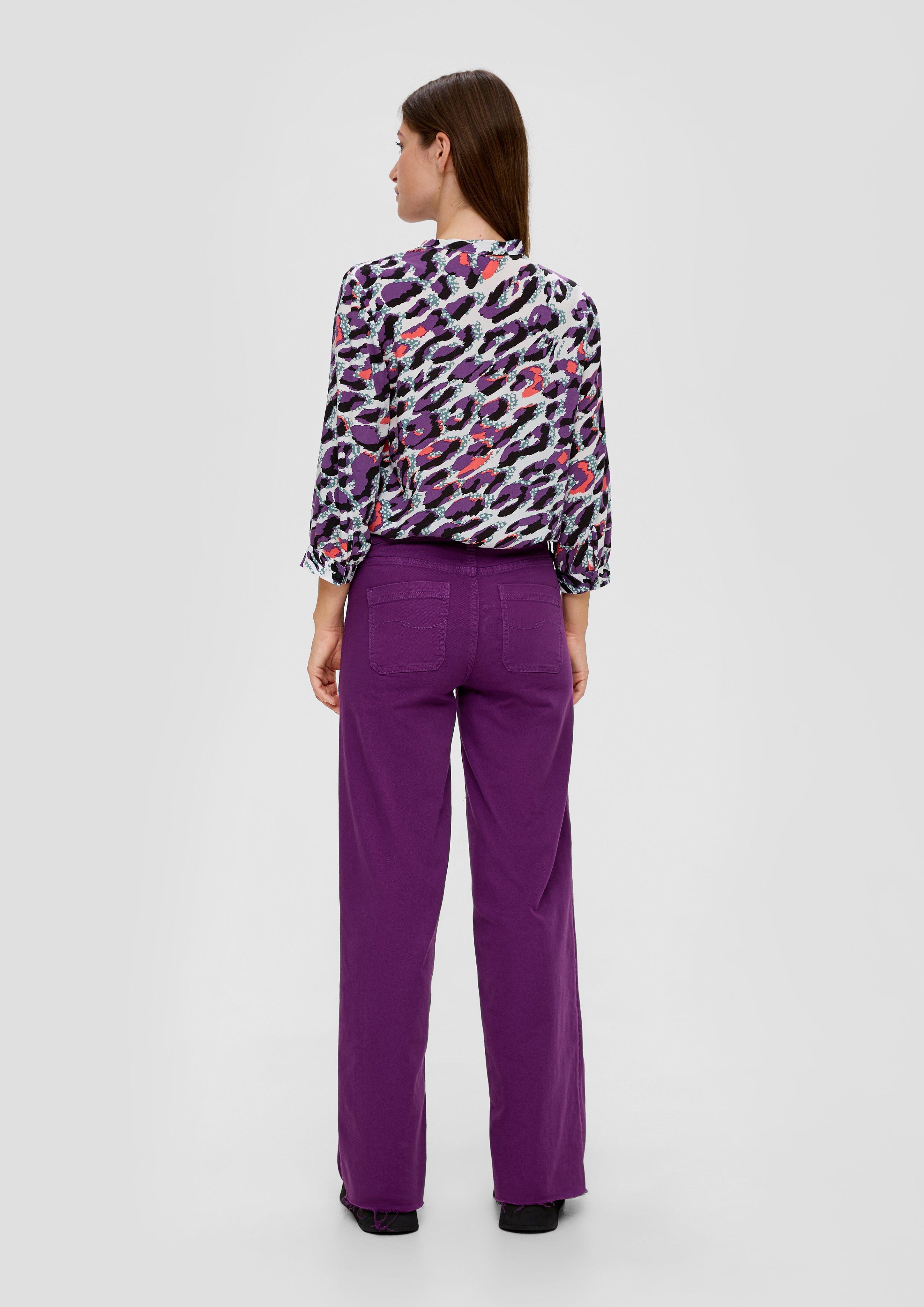 Viskosebluse mit Tunika-Ausschnitt  2134348-02A4