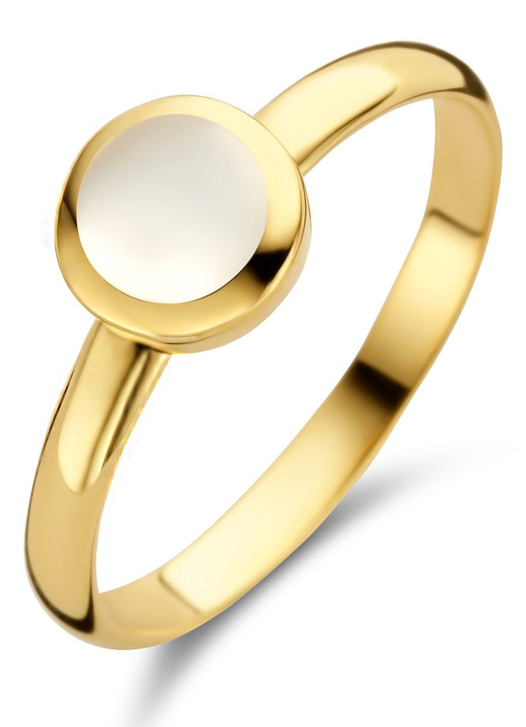 Anello Casa Jewelry Pom M placcato oro