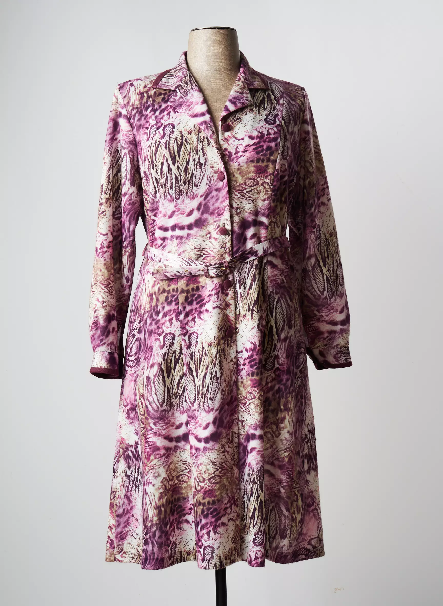 Atalaye Robes Mi Longues Femme couleur violet