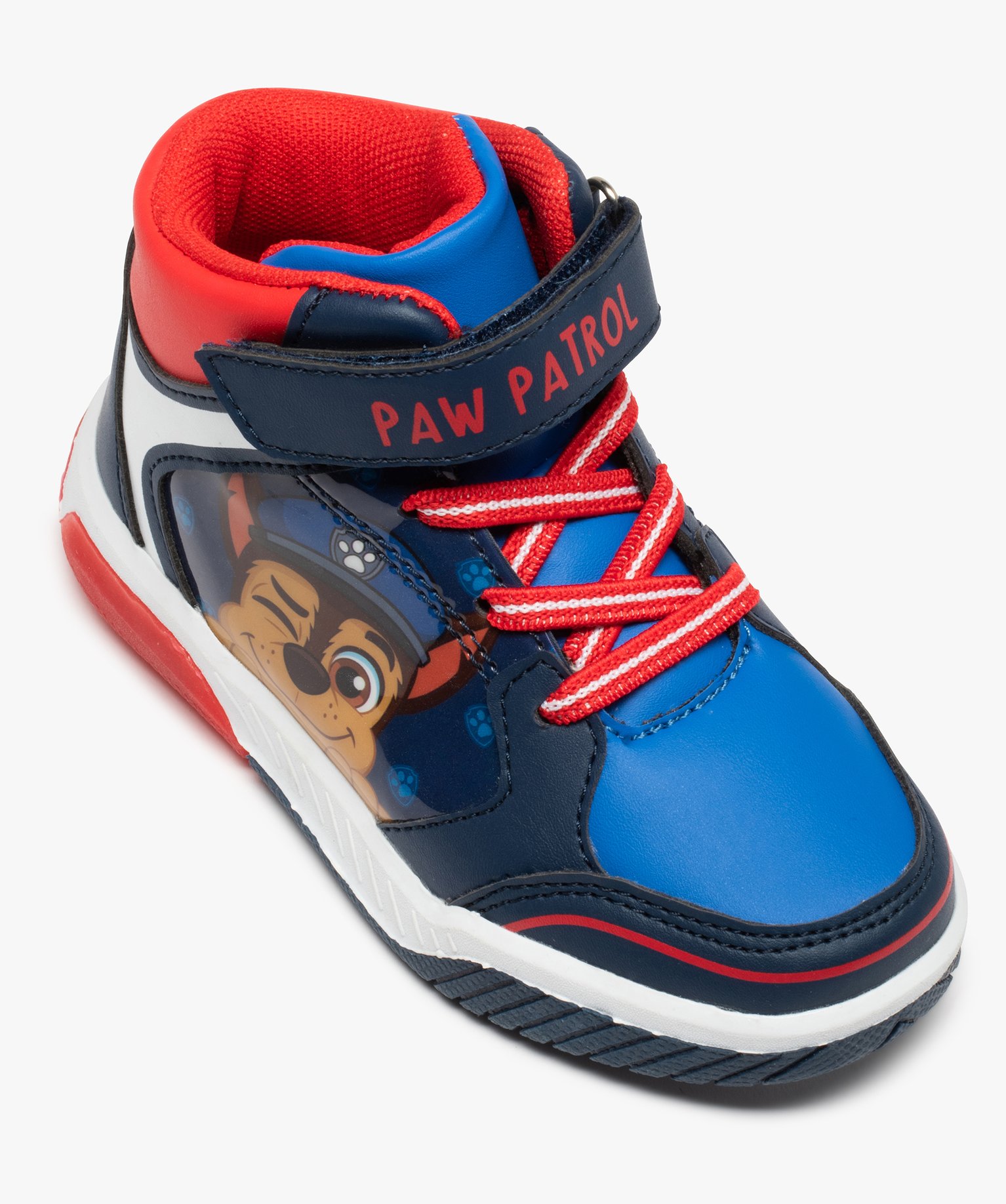 Baskets Garçon mid-cut à semelle lumineuse – Pat’ Patr... bleu | GEMO