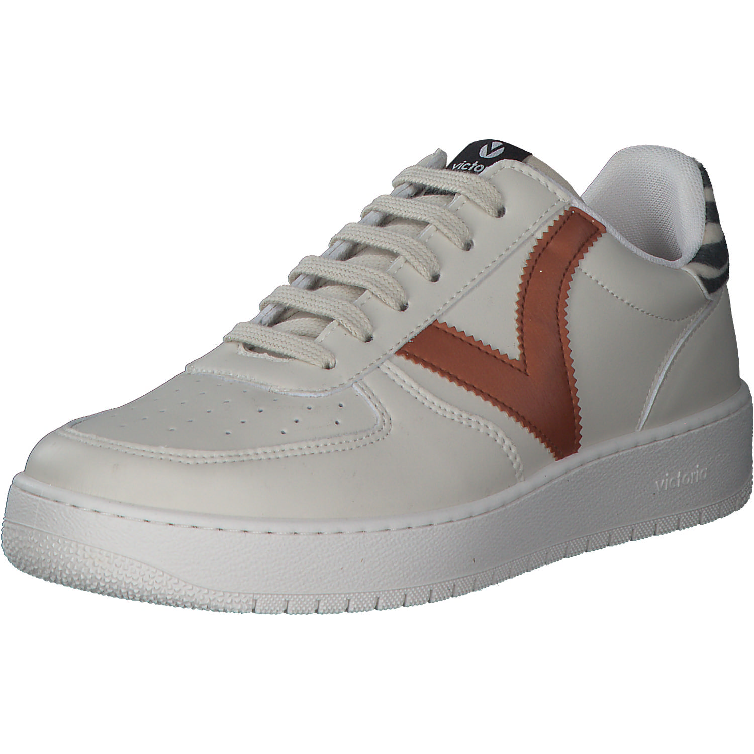 Viktoria 1258218, Sneakers Low, Damen, teja/white