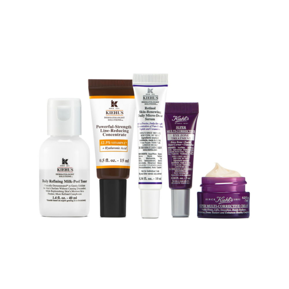 kiehl's Super Multi-Corrective Cream Coffret soin visage Essentiels Anti-Âge