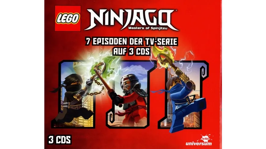 LEGO Ninjago Hörspielbox 4