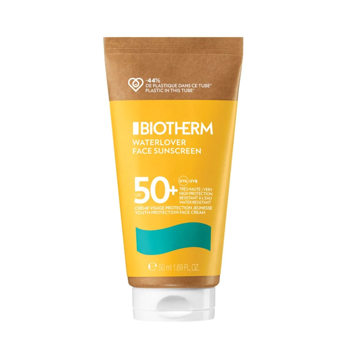 Биотерм Вотерловер крема за сунчање за лице SPF50+ заштитна крема