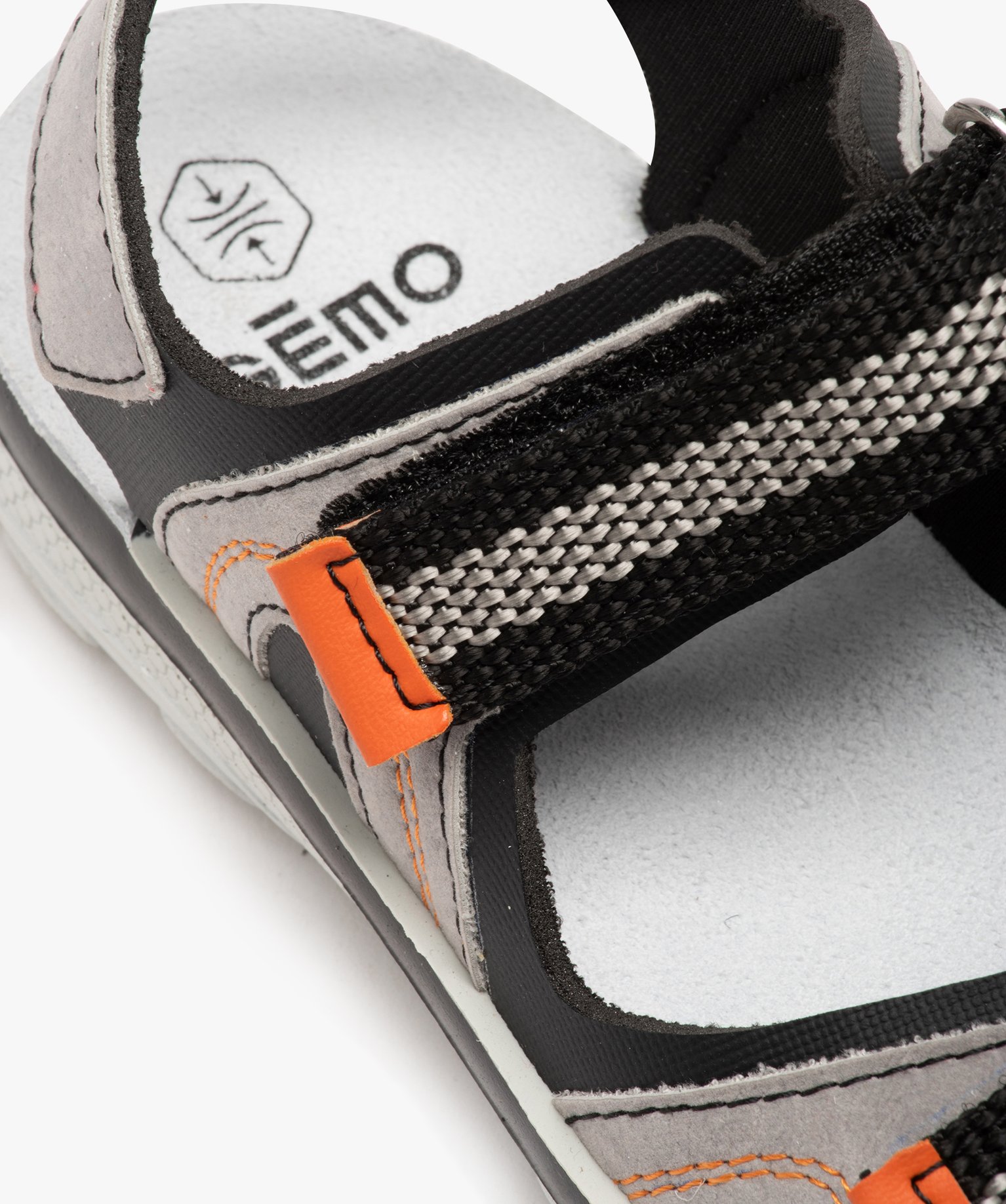 Sandales sport légères et flexibles Garçon noir | GEMO