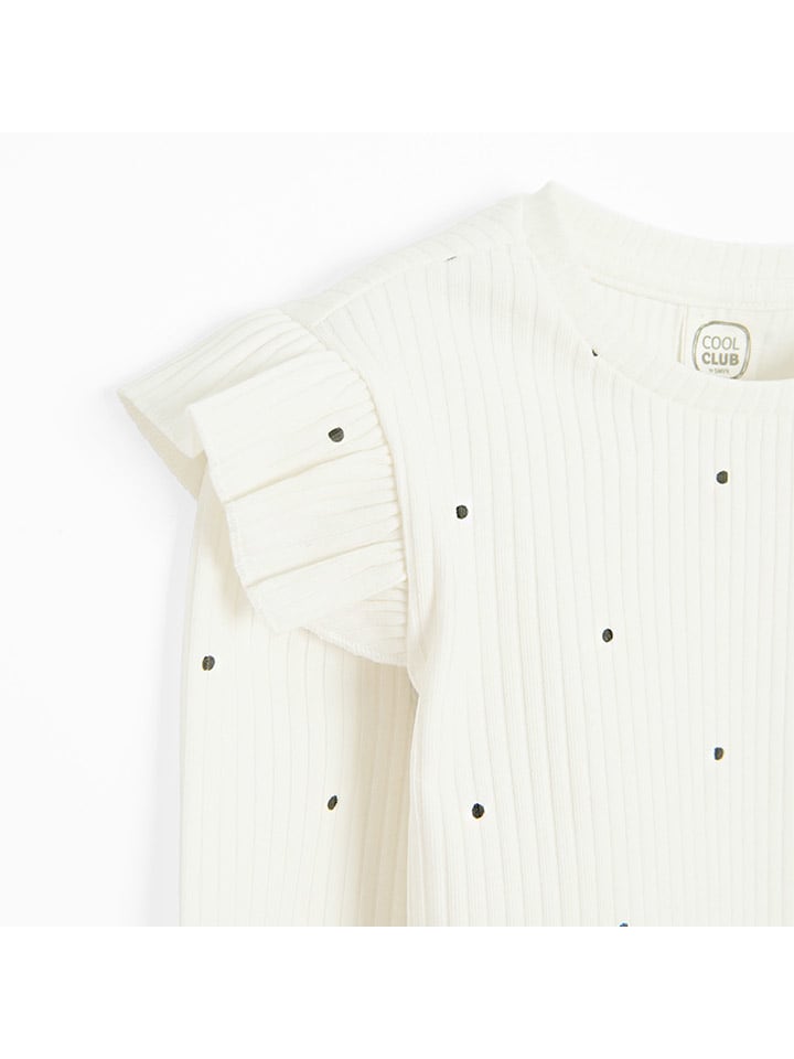 COOL CLUB 2er-Set: Longsleeves in Lila/ Weiß günstig kaufen