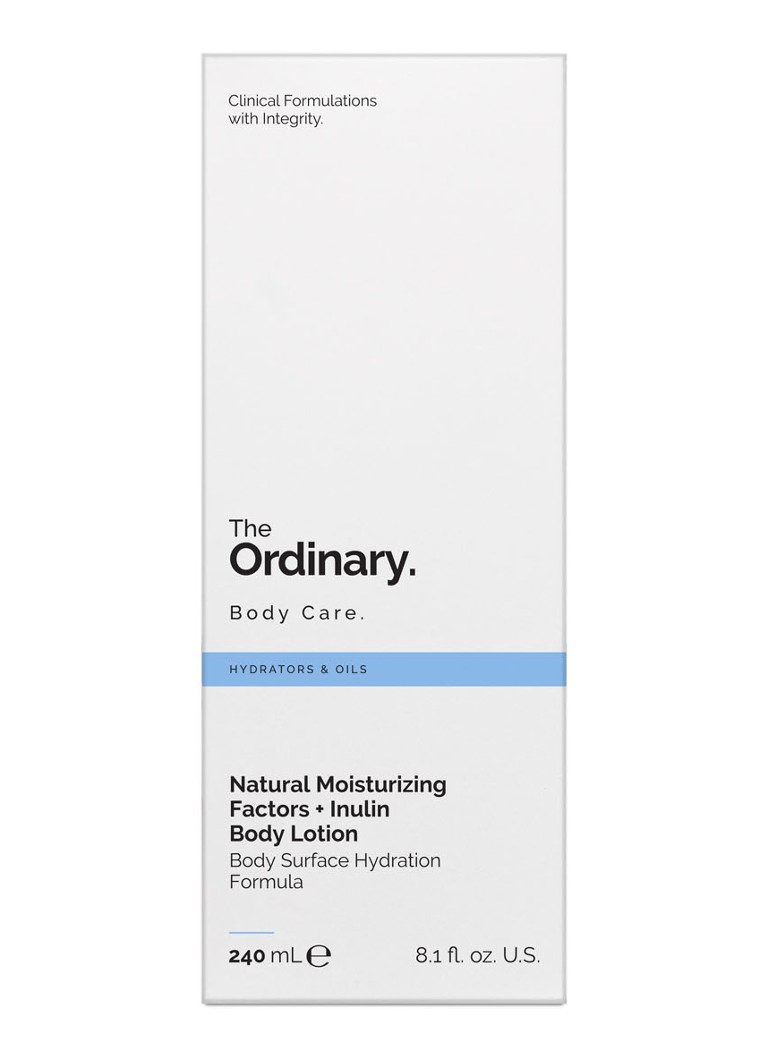 The Ordinary Natural Moisturizer Factors + Inulīna ķermeņa losjons
