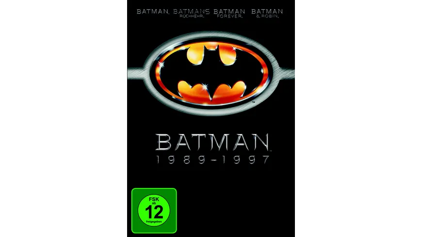 Batman 1-4  [4 DVDs]