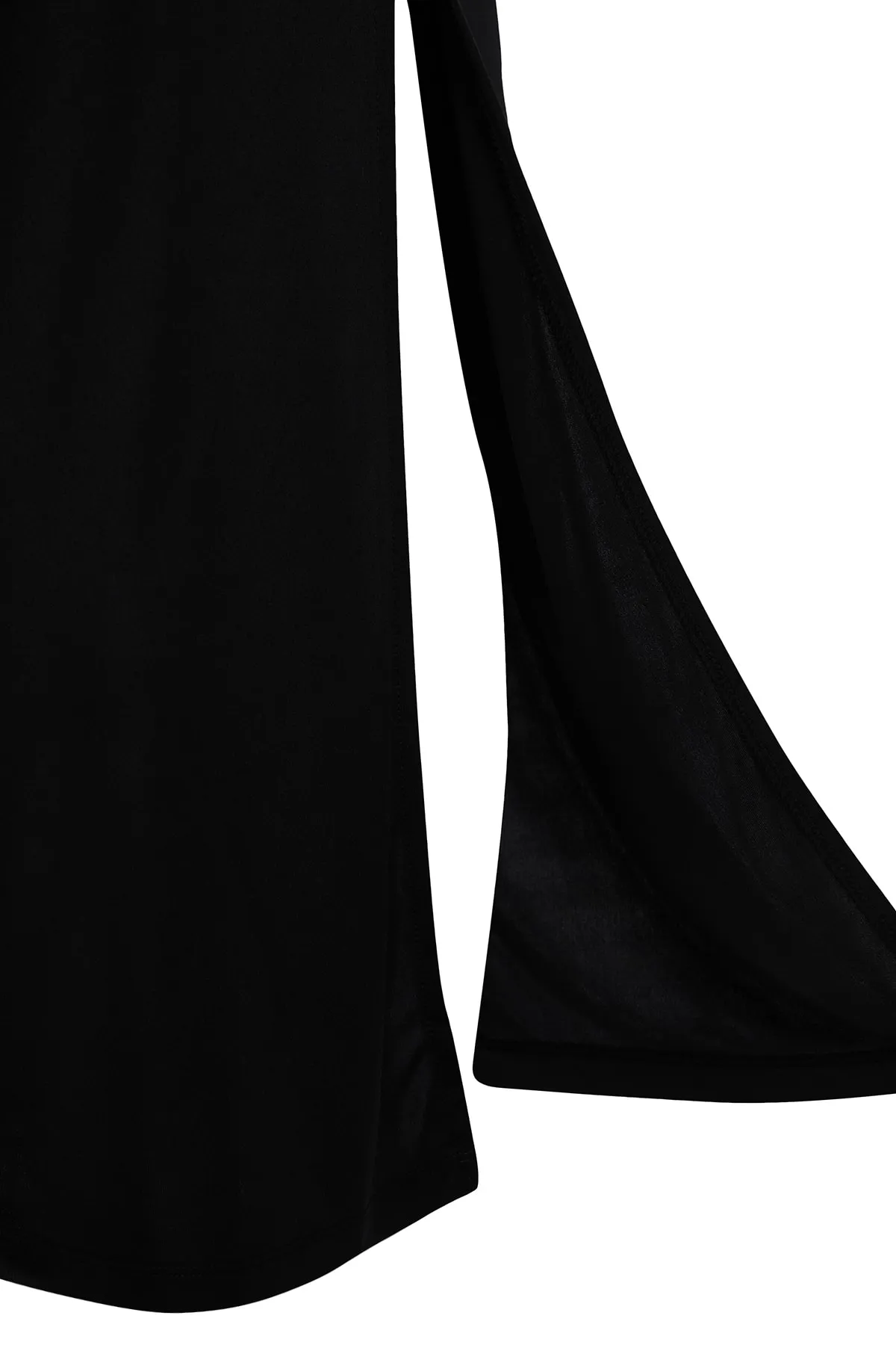 Trendyol Collection  Schwarzer Maxi-Stretch-Strickrock mit hoher Taille TWOSS23ET00372