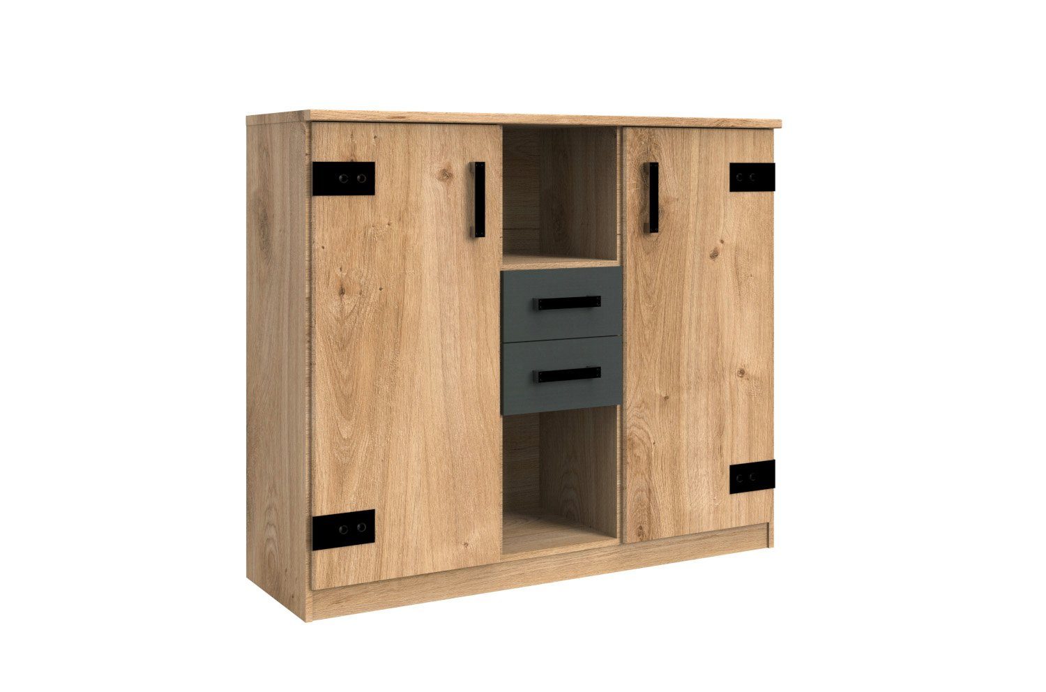 möbel-direkt.de Jugendzimmer-Set Liverpool, (Komplett Set, 7-St., in verschiedenen Zusammenstellungen auswählbar), Made in Germany