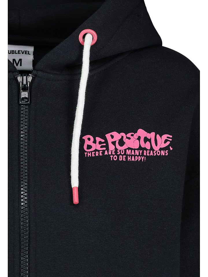 Sublevel Sweatjacke in Schwarz günstig kaufen