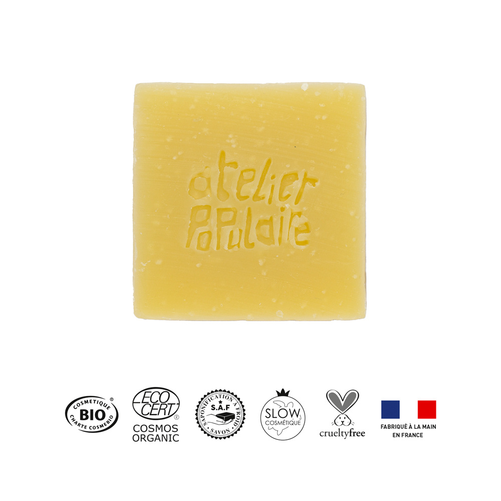 atelier populaire Nature | Savon à froid surgras certifiéBIO Savon