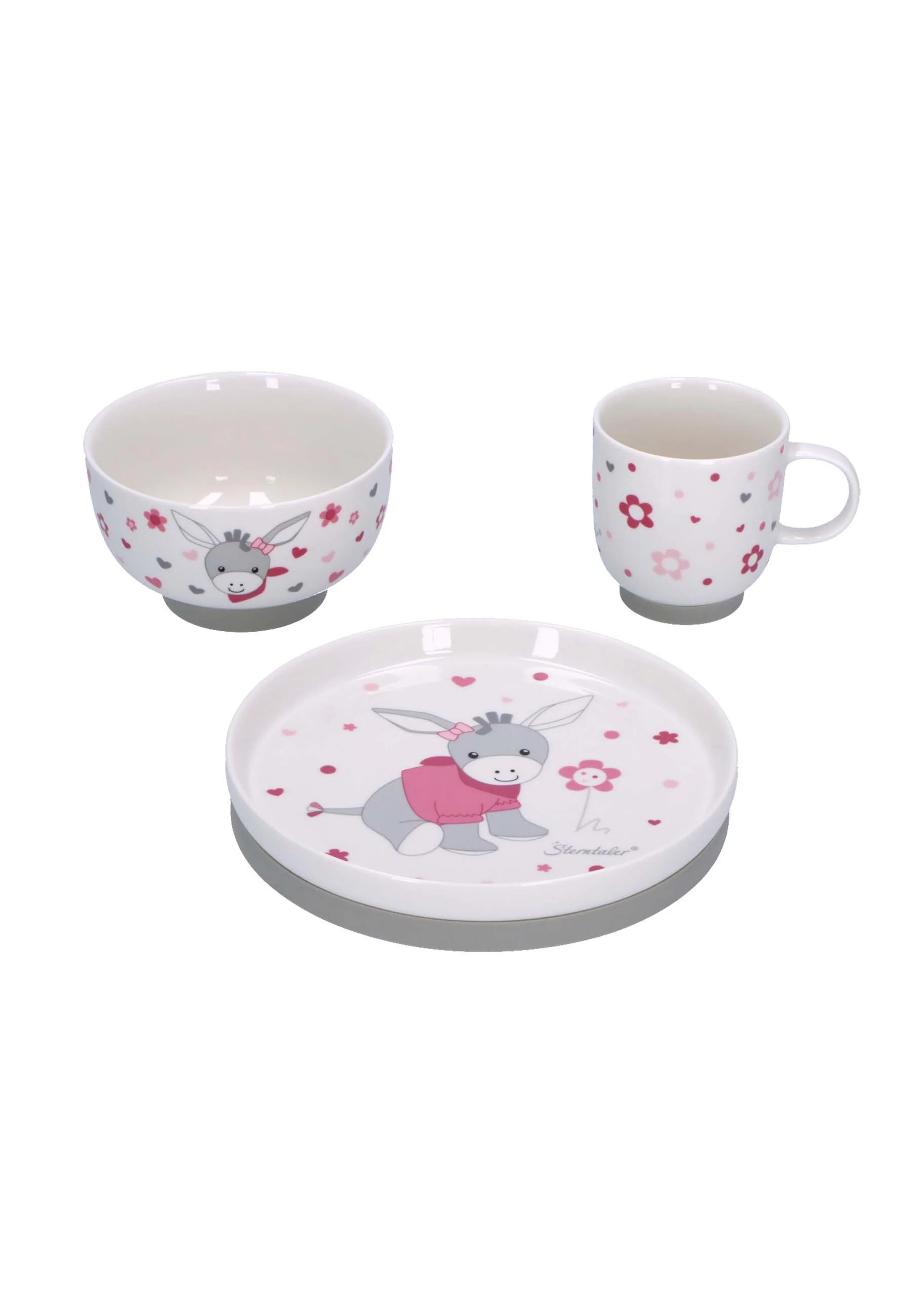 Porzellan-Geschirr-Set Emmi Girl 3-teilig