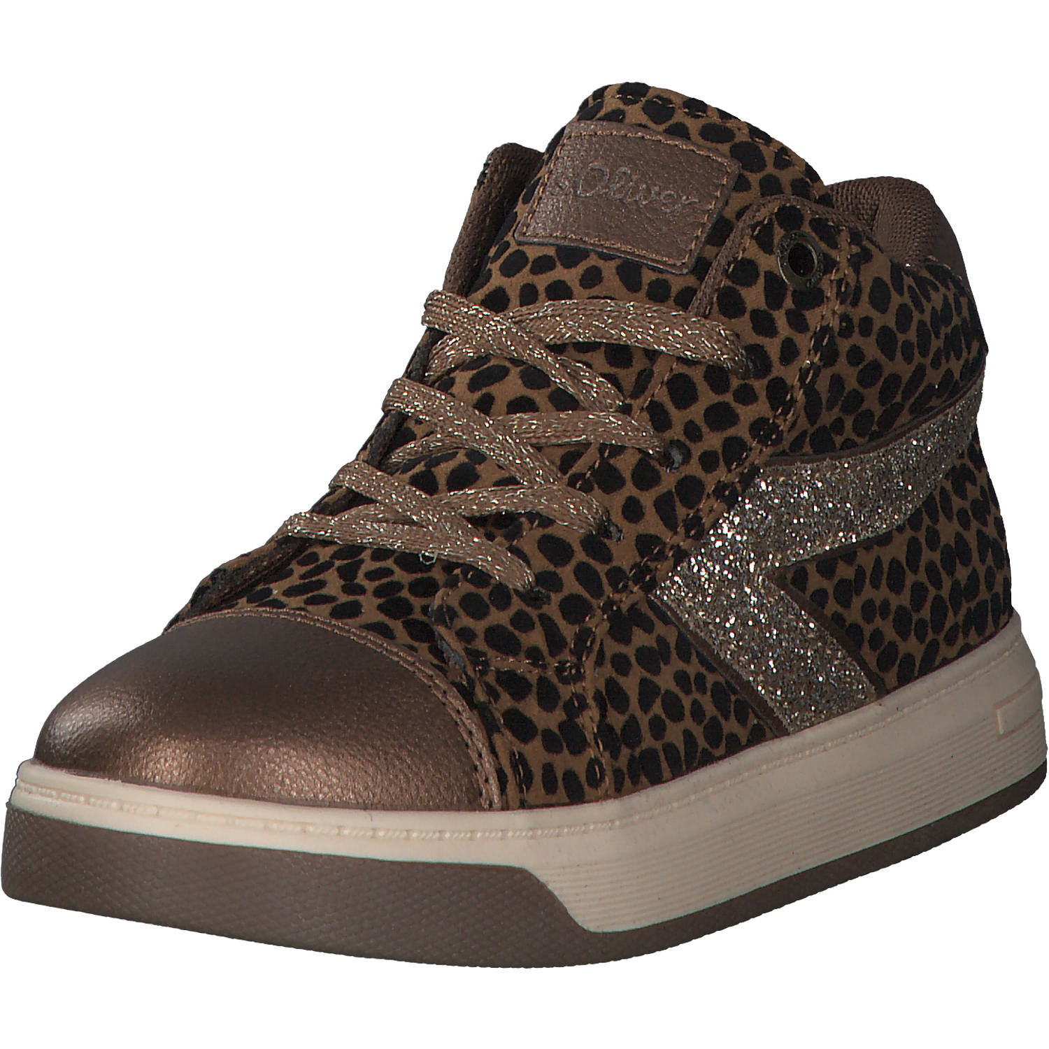s. Oliver 35200, Sneakers High, Damen, PLATINUM COMB