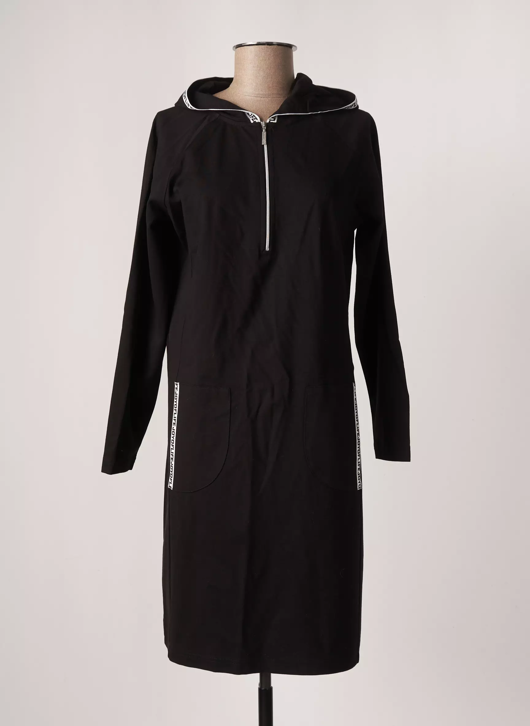 Hajo Robes Mi Longues Femme couleur noir