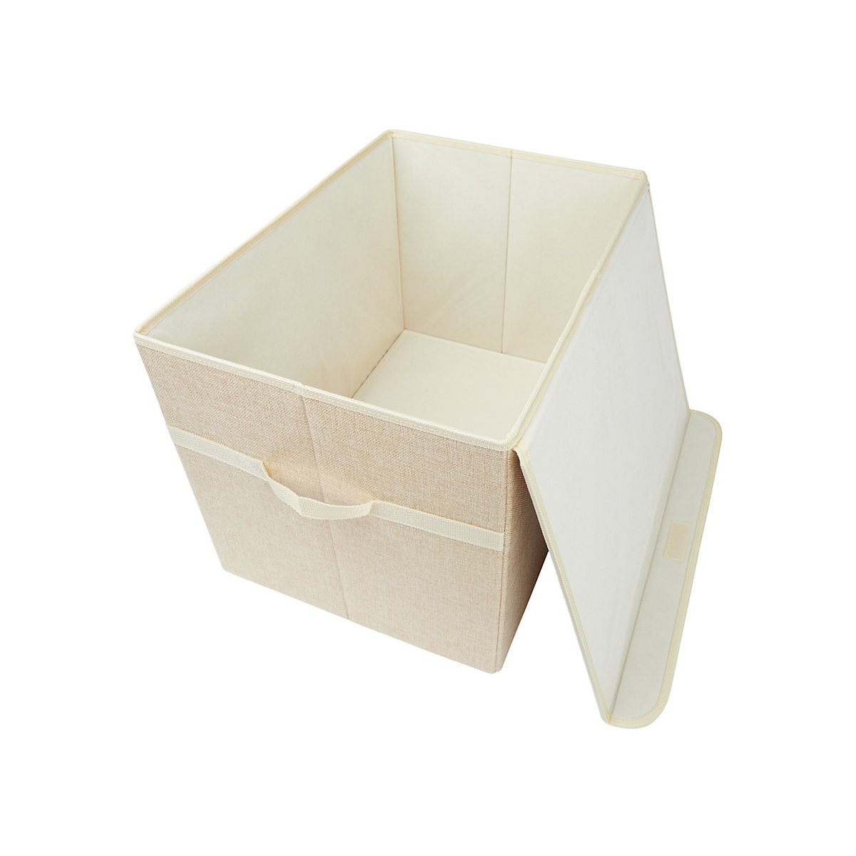 Aufbewahrungsbox mit Deckel Kinder Spielzeugkiste 65 L faltbar Staubox Stoffbox Aufbewahrungsboxen