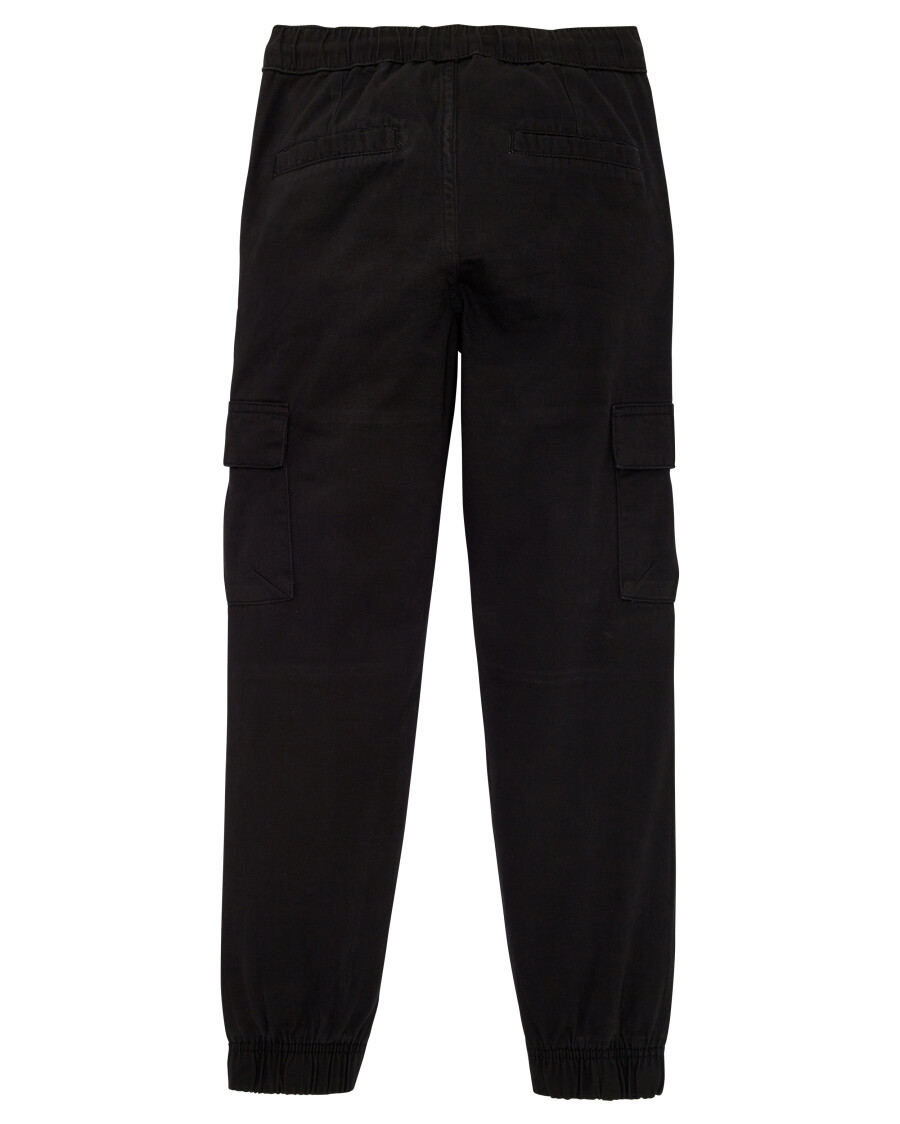 Schwarze Cargohose