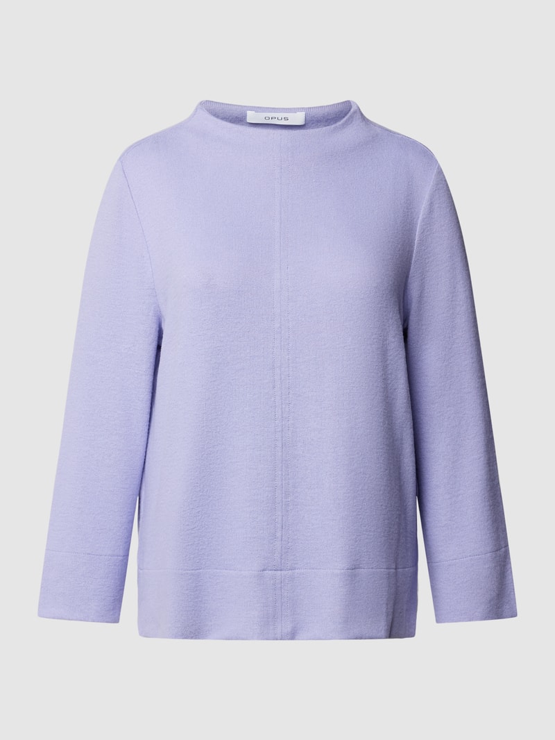 Longsleeve mit 3/4-Arm Modell 'Sergina' in flieder