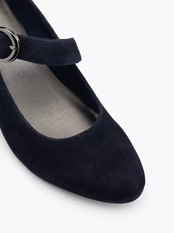 5th Avenue Leder Spangenpumps
