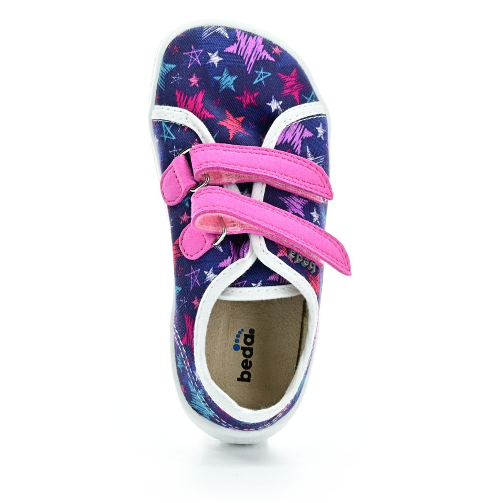 Beda Stars (BFN 170040/TEX/W) Barfußsneaker