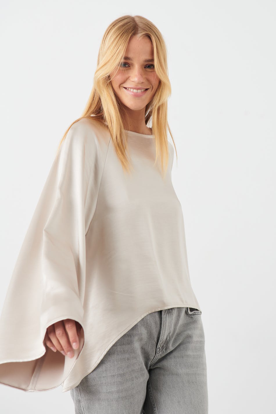 Satin blouse