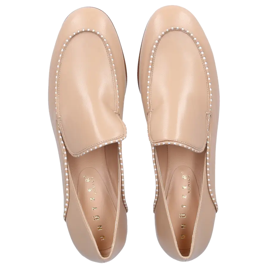 Unützer - Loafer 8860 Nappaleder beige - beige