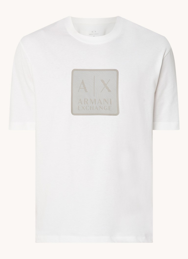 Tricou Armani Exchange cu logo imprimat