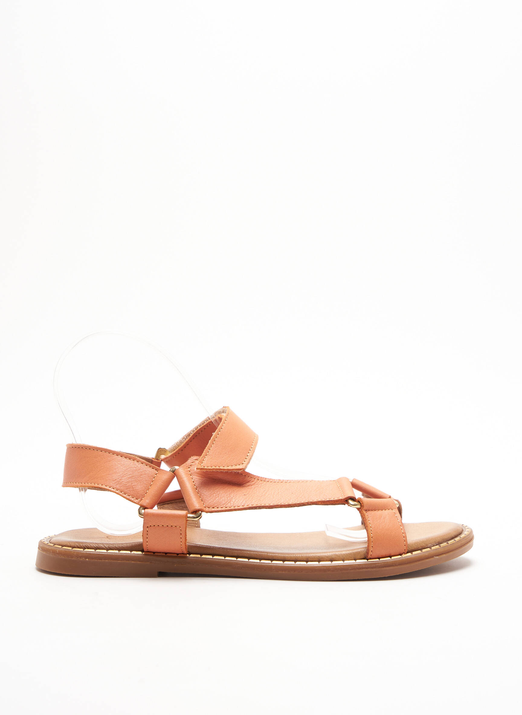 Metamorf Ose Sandales Nu Pieds Femme couleur orange