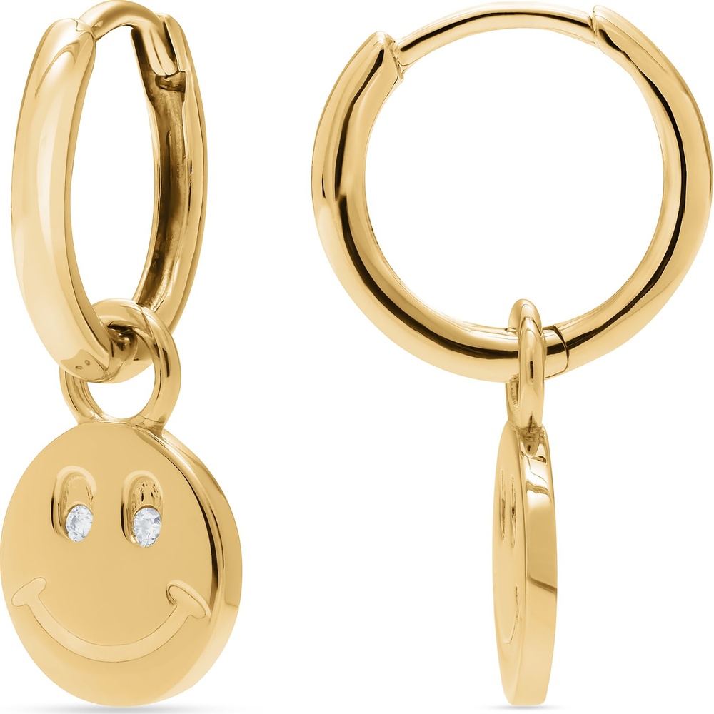 Guido Maria Kretschmer Créoles 925 Argent Boucles d'oreilles