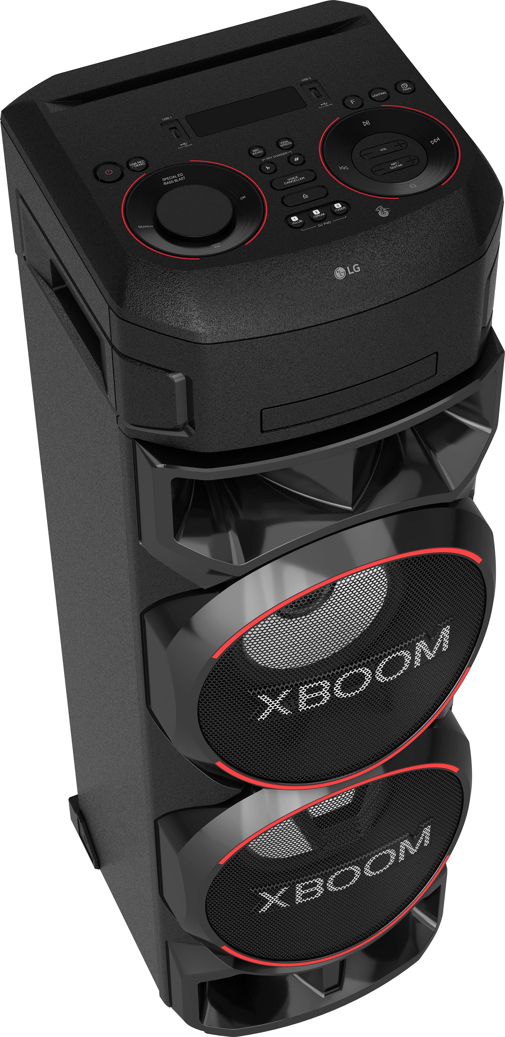 LG XBOOM ON9 Party-Lautsprecher (Bluetooth, Onebody-Soundsystem)